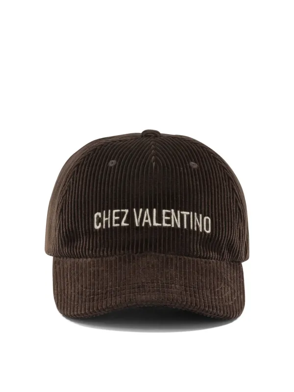 Chez Valentino Hats Brown sold by Wanan Luxury