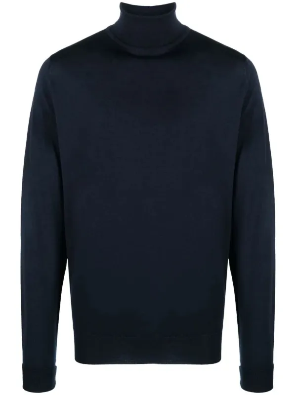Richards Extra Fine Merino Wool Turtleneck sold by Wanan Luxury