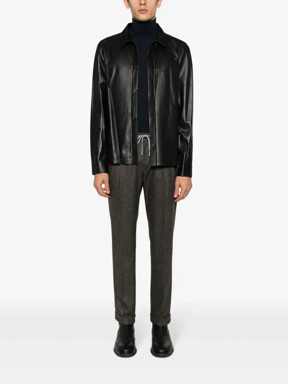 Richards Extra Fine Merino Wool Turtleneck sold by Wanan Luxury product image thumbnail 2