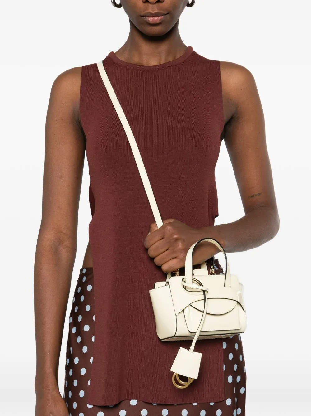 Flap Xs Leather Tote Bag sold by Wanan Luxury product image thumbnail 2