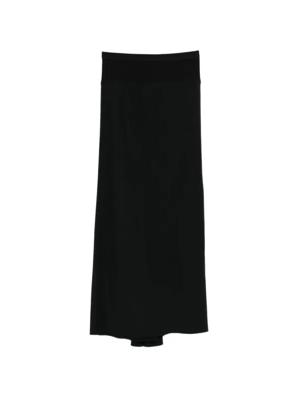 Cotton Blend Midi Skirt sold by Wanan Luxury