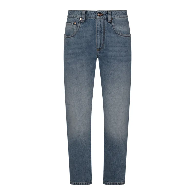 Jeans Dark Wash Denim sold by Wanan Luxury