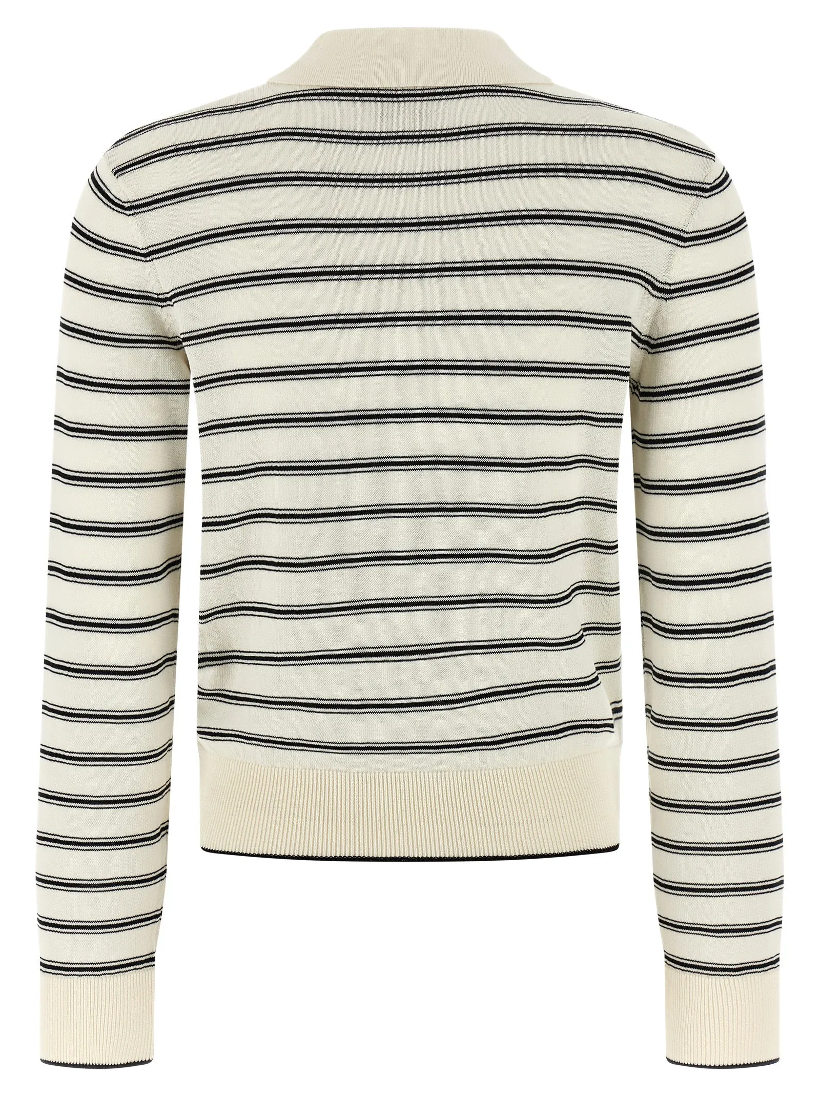 Striped Cardigan Sweaters And Cardigans White/Black sold by Wanan Luxury product image thumbnail 2