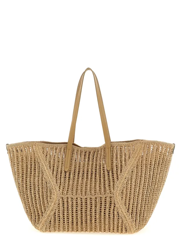 Bc Duo Shoulder Bags Beige sold by Wanan Luxury