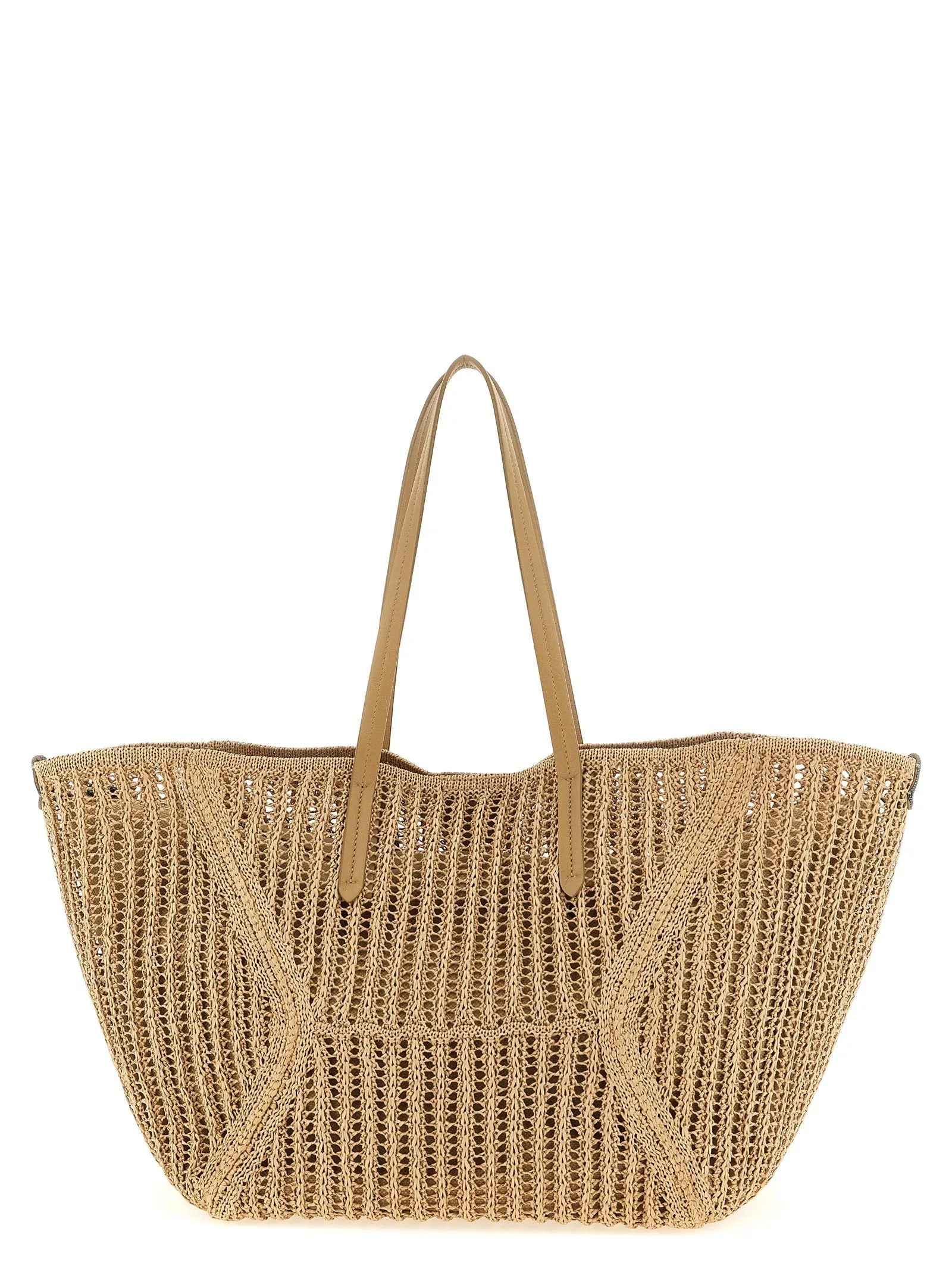 Bc Duo Shoulder Bags Beige sold by Wanan Luxury