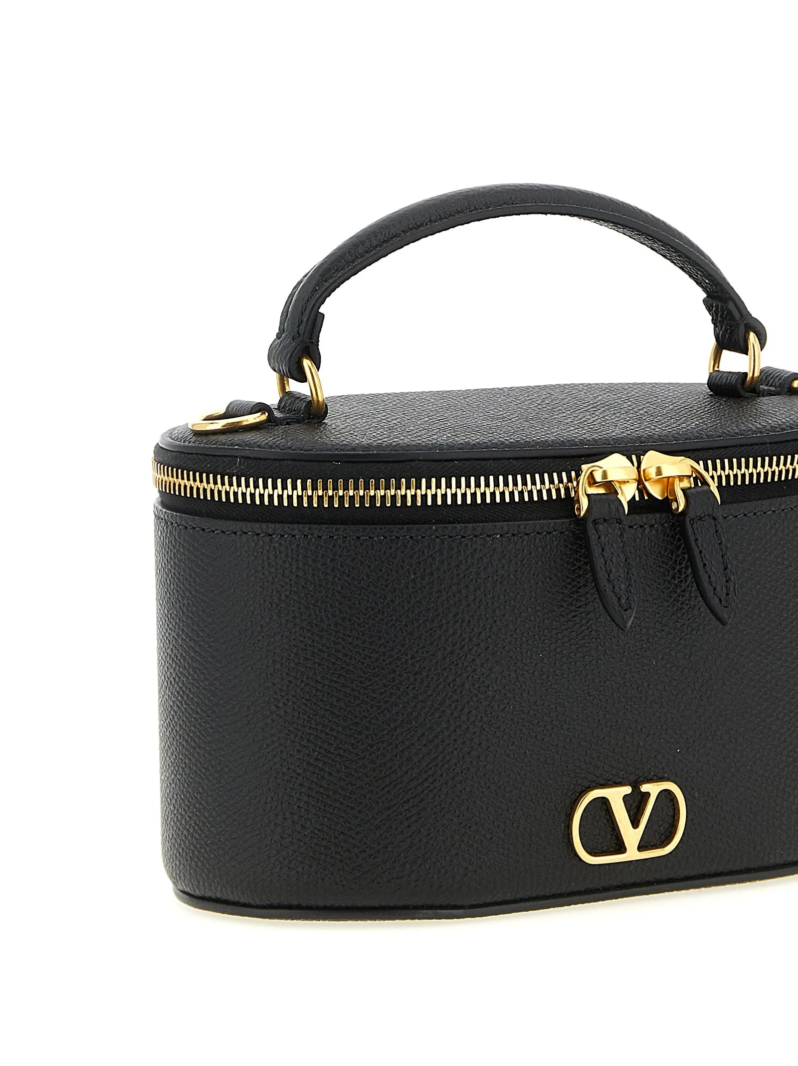 Valentino Garavani Vlogo Signature Mini Crossbody Bag Crossbody Bags Black sold by Wanan Luxury product image thumbnail 3