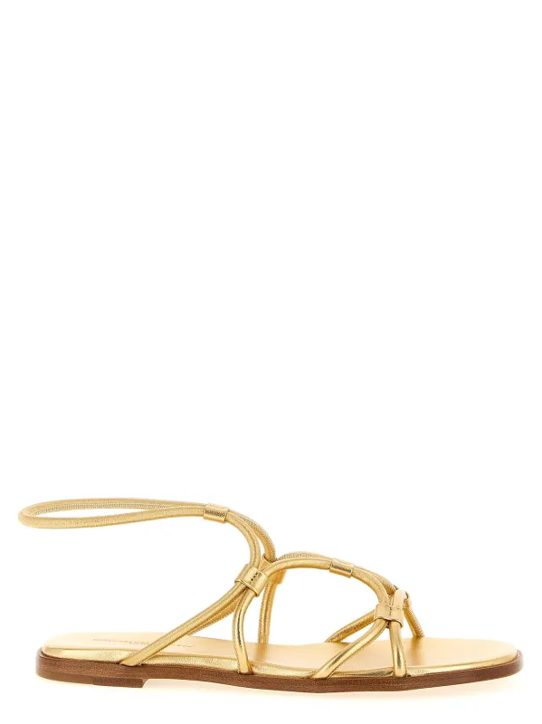 G32574 Sandals Gold sold by Wanan Luxury