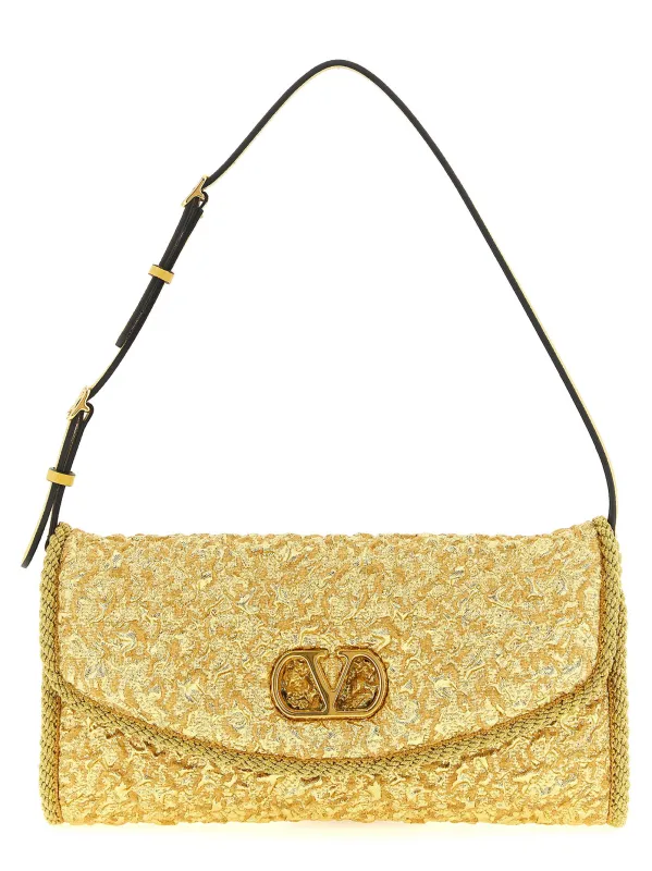 Devain Shoulder Bags Gold made by Valentino Garavani