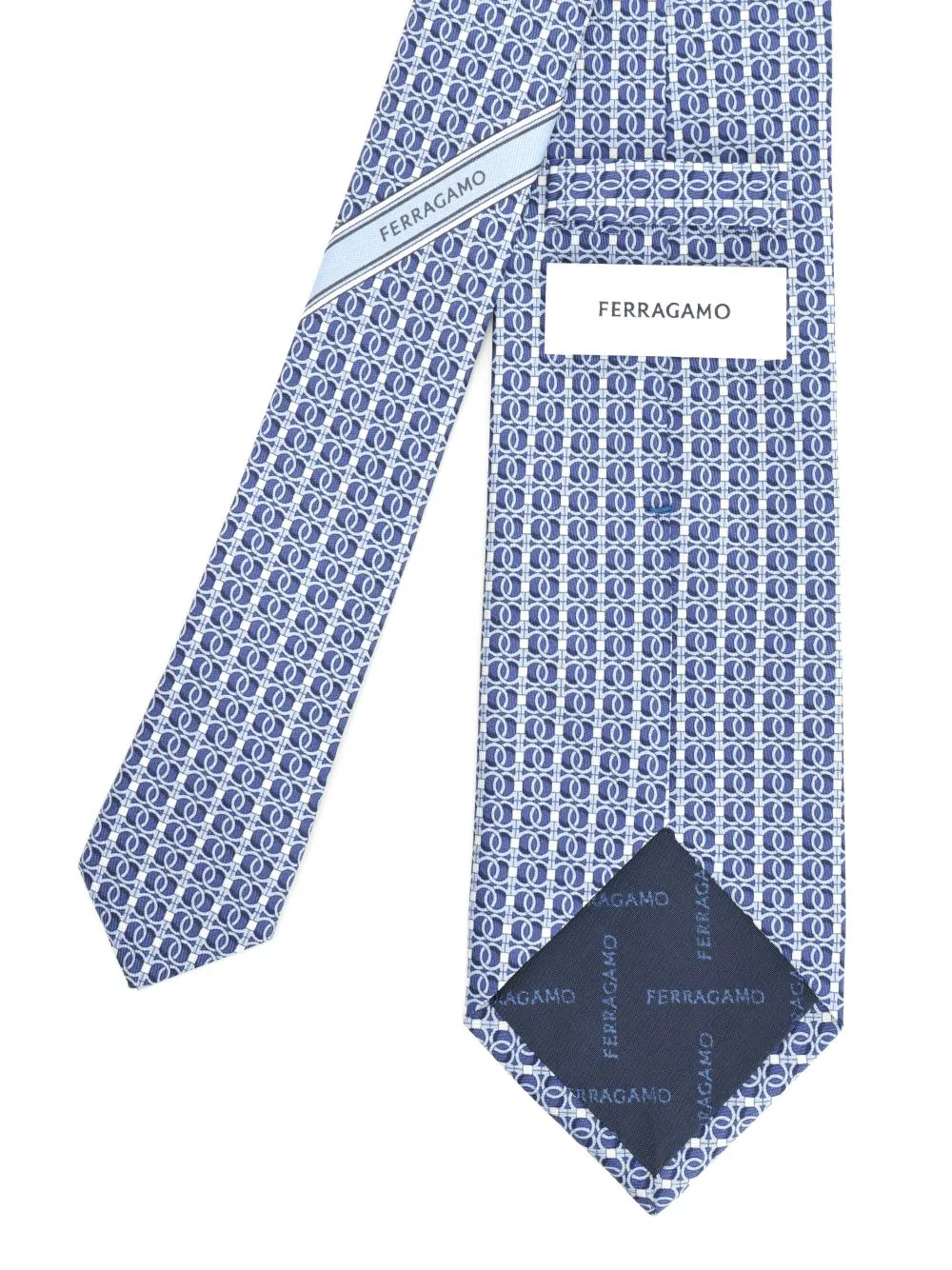 Silk Tie Scarves And Foulards Light Blue sold by Wanan Luxury product image thumbnail 2