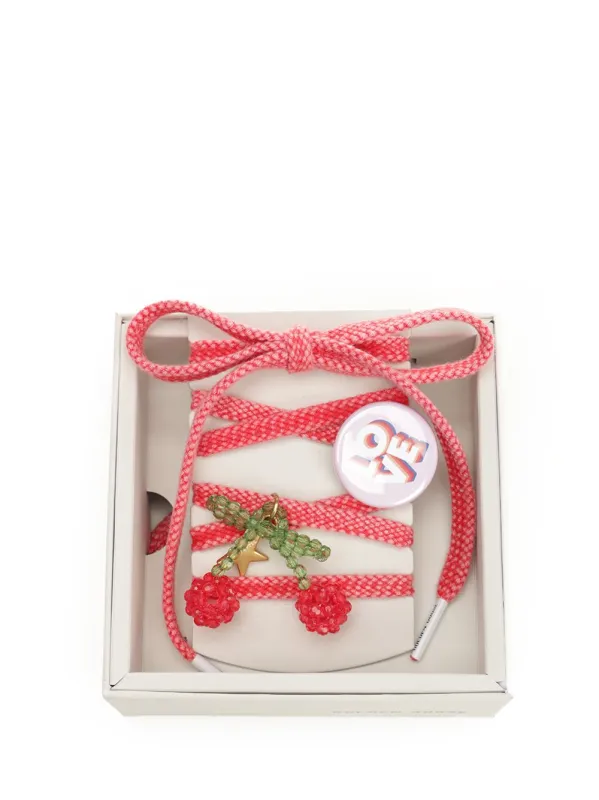 Red Skins Laces Beauty Red sold by Wanan Luxury