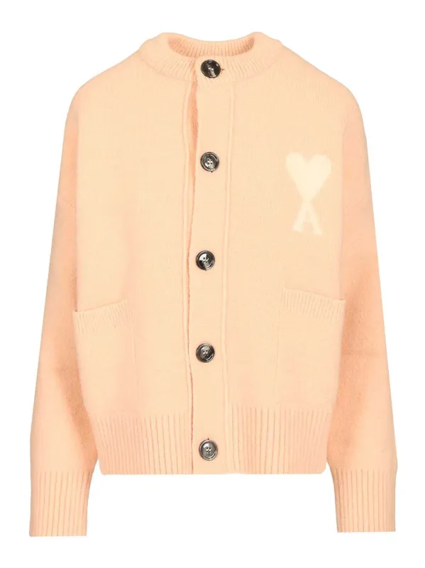 Alpaca Cardigan Knitwear Beige sold by Wanan Luxury