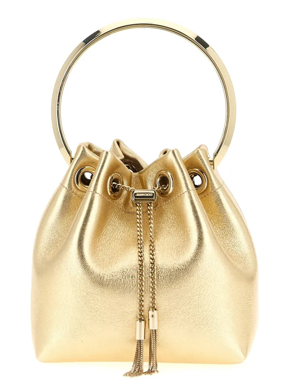 Bon Bon Hand Bags Gold sold by Wanan Luxury