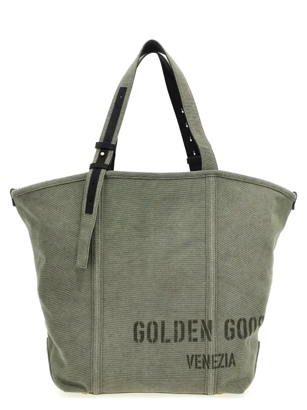 24.7 Tote Bag Gray made by Golden Goose