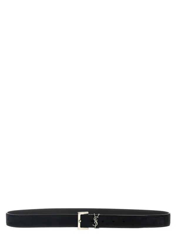 Ysl Belts Black made by Yves Saint Laurent