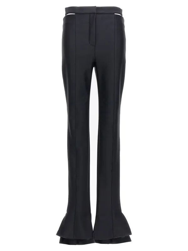 Cut-Out Pants Black sold by Wanan Luxury