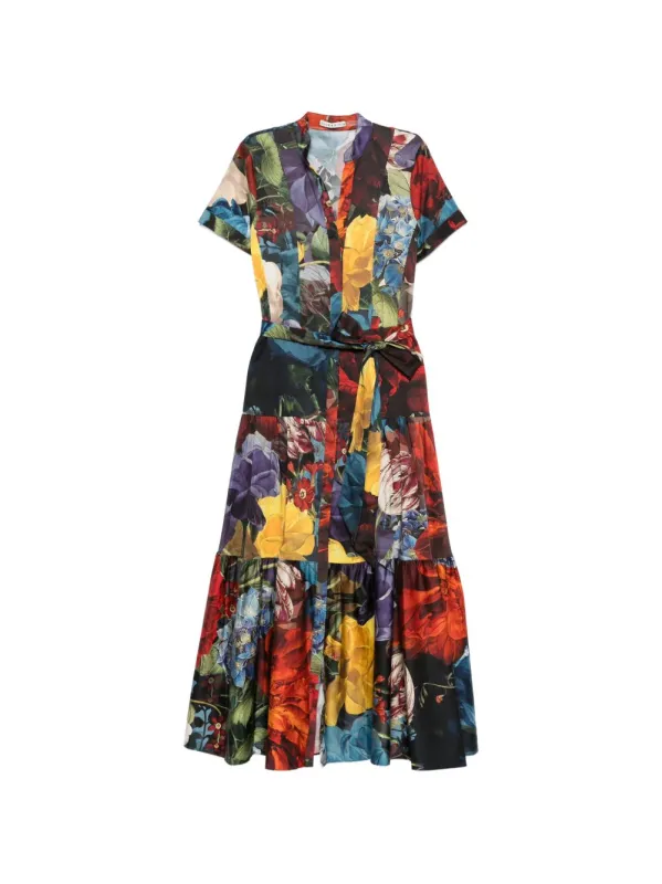 Printed Midi Dress made by Alice + Olivia