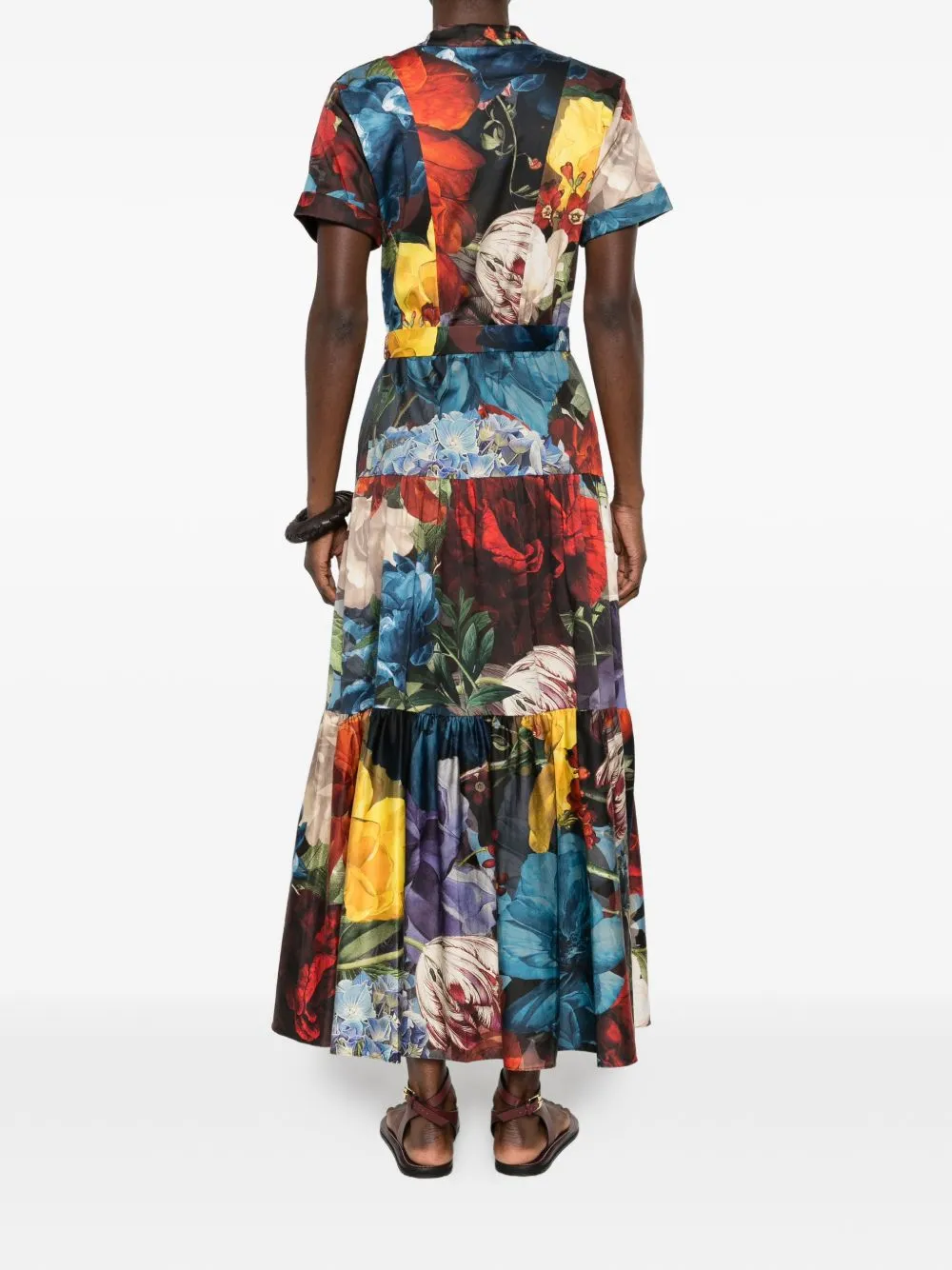 Printed Midi Dress sold by Wanan Luxury product image thumbnail 5