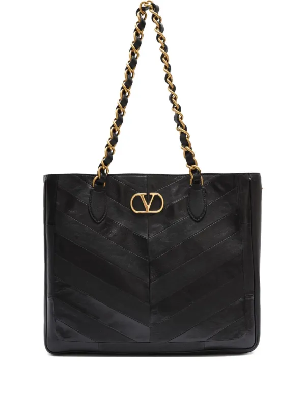 Laseine Leather Shoulder Bag made by Valentino Garavani