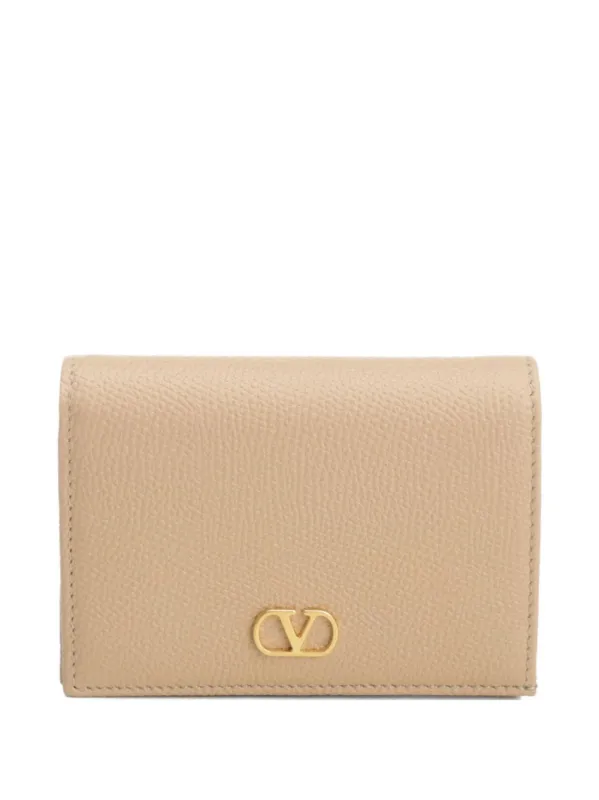 Vlogo Signature Leather Wallet sold by Wanan Luxury