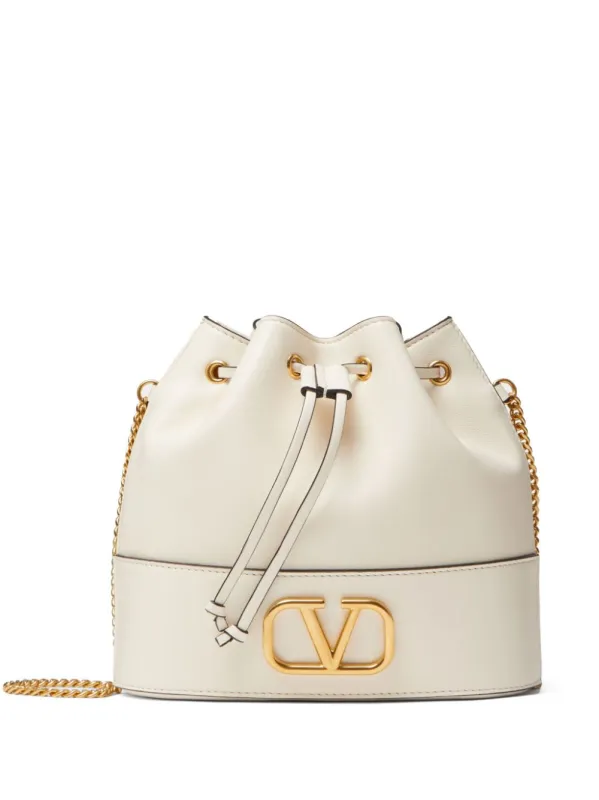Vlogo Signature Leather Mini Bag sold by Wanan Luxury