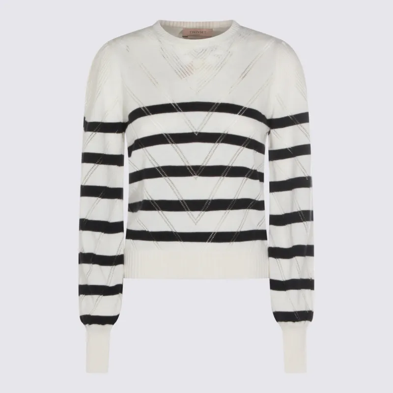 Sweaters Riga Neve/Blue sold by Wanan Luxury