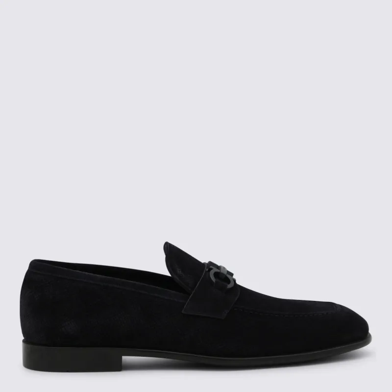 Flat Shoes Navy || Navy || Navy made by Salvatore Ferragamo