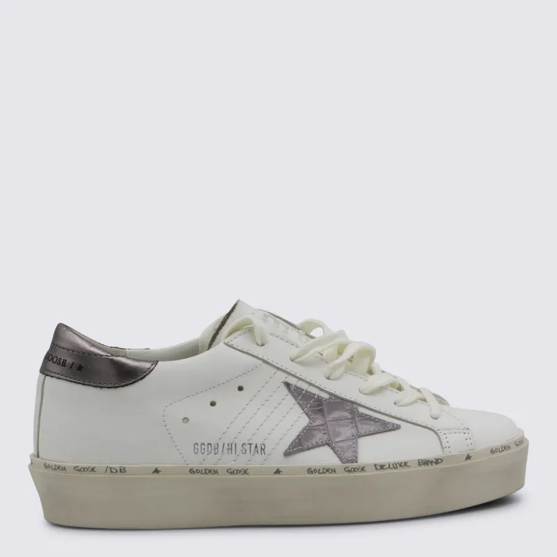 Sneakers White/Grey Lilac made by Golden Goose