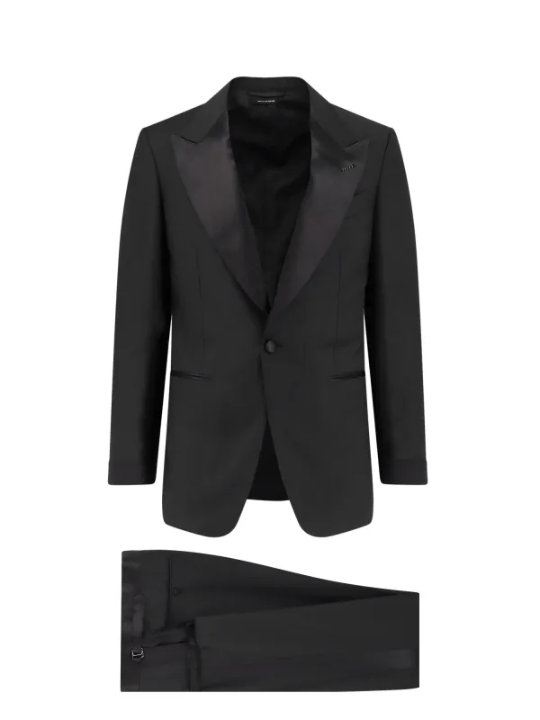 Shelton Stretch Wool Tuxedo sold by Wanan Luxury