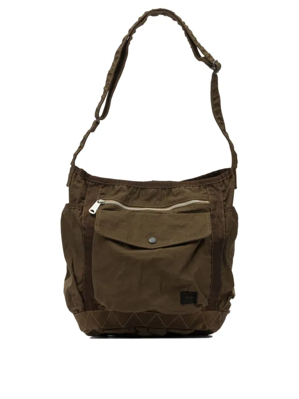 Porter Crag Crossbody Bags Brown sold by Wanan Luxury