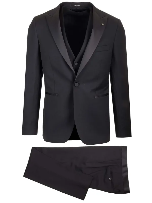 Tuxedo Dresses Black sold by Wanan Luxury