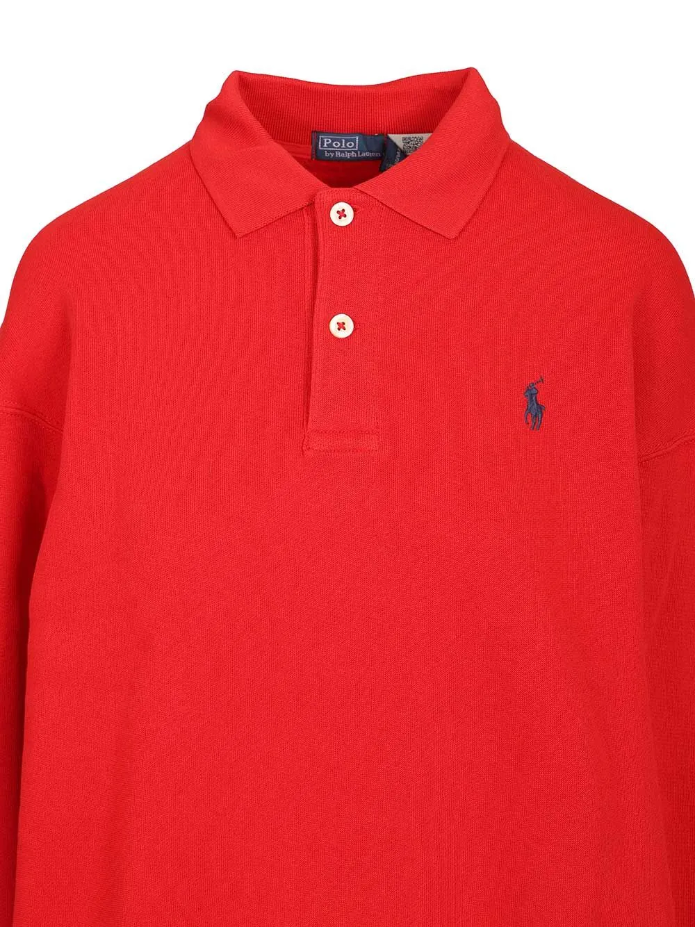 Long-Sleeved Polo Shirt Knitwear Red sold by Wanan Luxury product image thumbnail 3