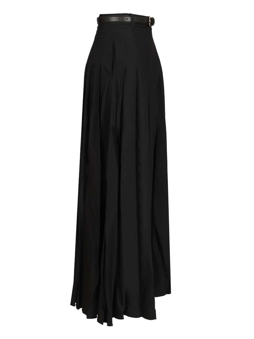 Pleated Maxi Skirt Skirts Black sold by Wanan Luxury product image thumbnail 3