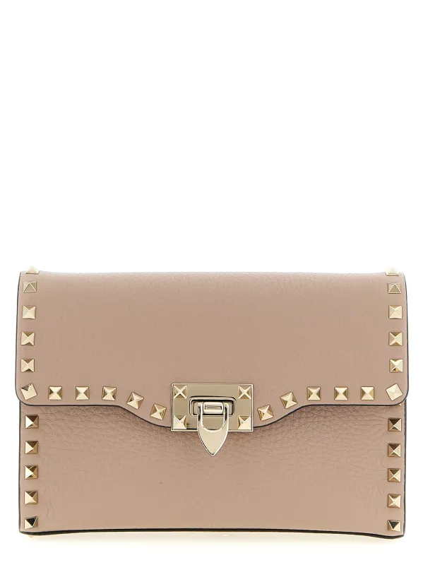 Rockstud Crossbody Bags Pink sold by Wanan Luxury