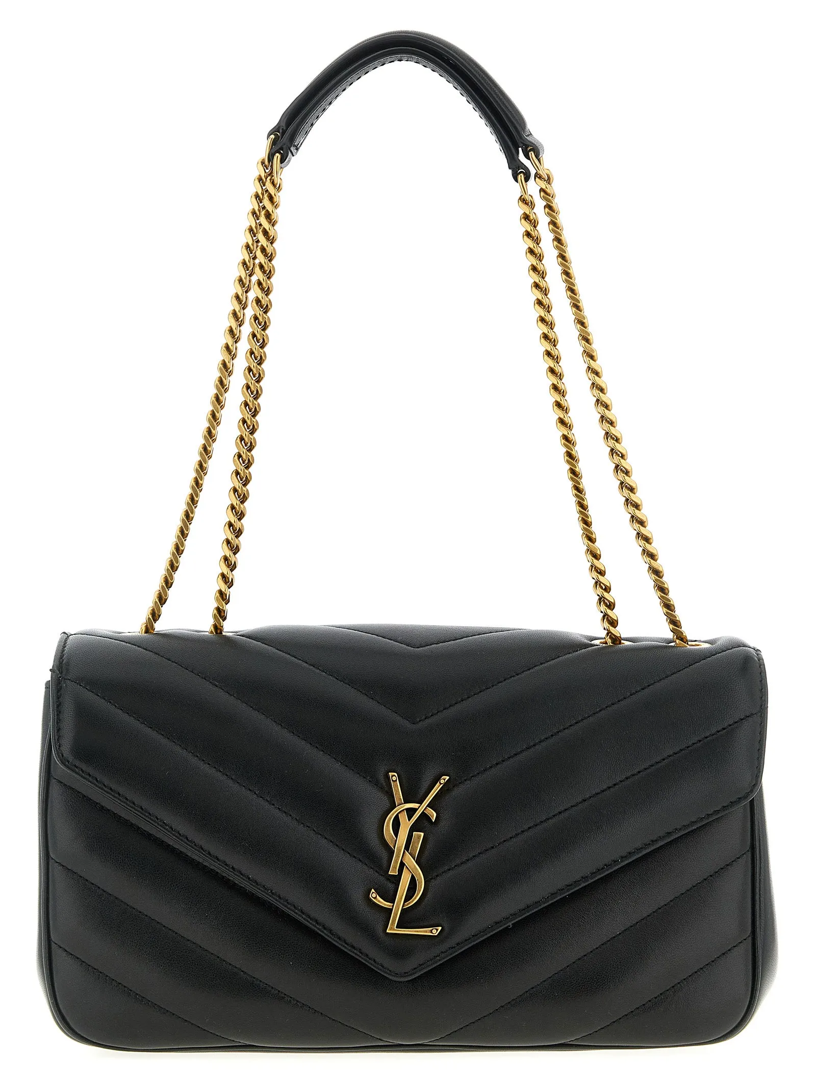 Loulou Shoulder Bags Black sold by Wanan Luxury