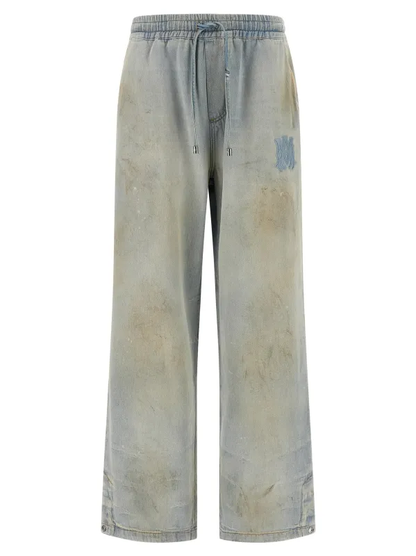 Relaxed Baggy Jeans Light Blue sold by Wanan Luxury