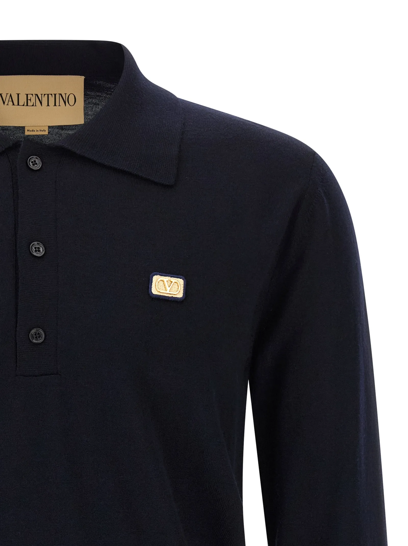 Valentino Garavani Vlogo Signature Polo Blue sold by Wanan Luxury product image thumbnail 3
