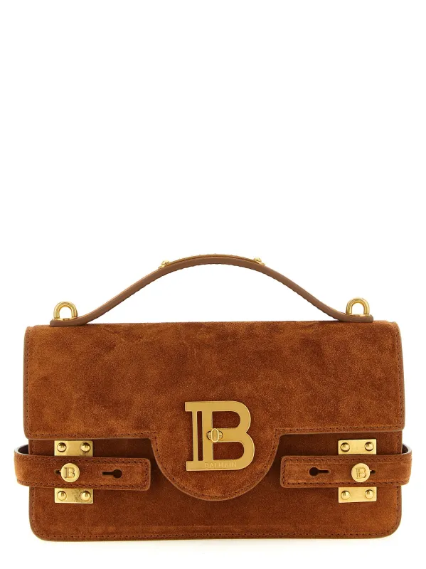 B-Buzz 24 Hand Bags Brown made by Balmain