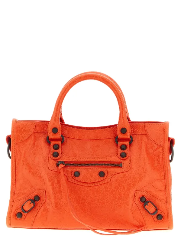 Le City Bag S Hand Bags Orange sold by Wanan Luxury