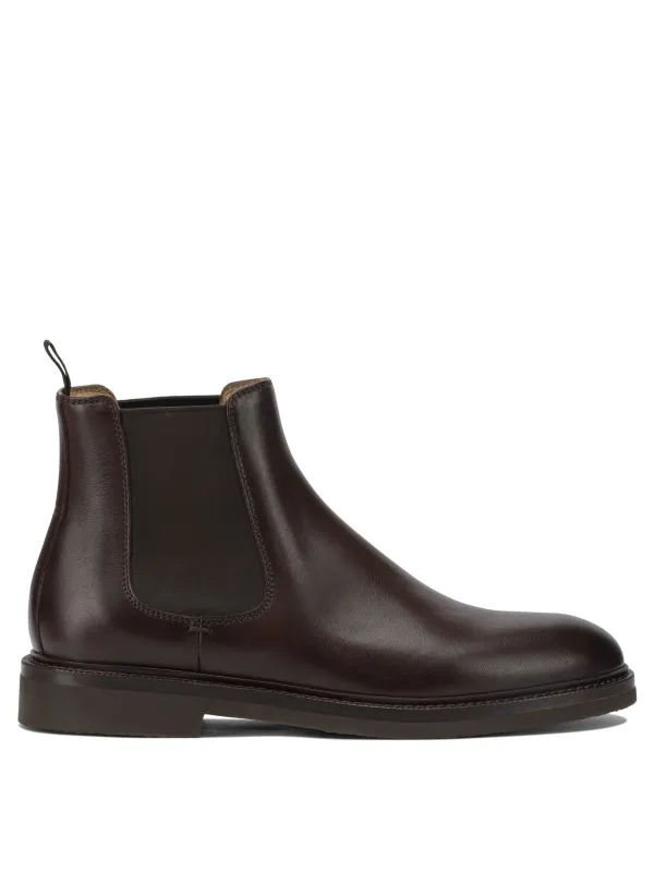 Leather Chelsea Boots Boots And Ankle Boots Brown sold by Wanan Luxury