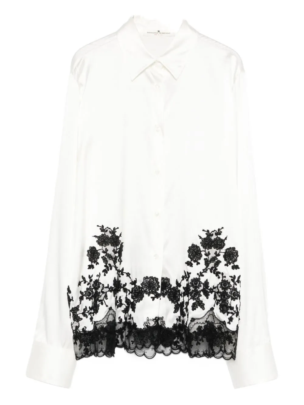 Silk Embroidered Shirt sold by Wanan Luxury