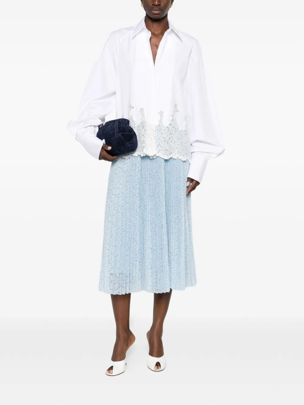 Cotton Embroidered Shirt sold by Wanan Luxury product image thumbnail 3