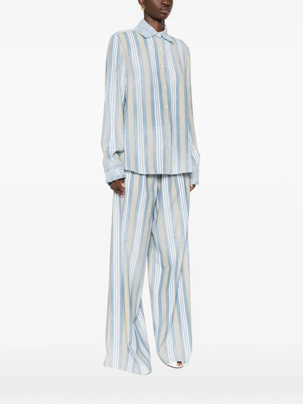 Striped Shirt sold by Wanan Luxury product image thumbnail 3