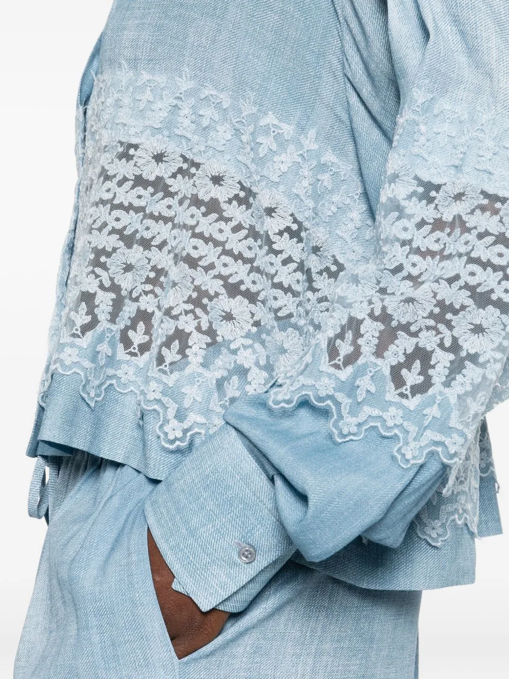 Embroidered Shirt sold by Wanan Luxury product image thumbnail 4