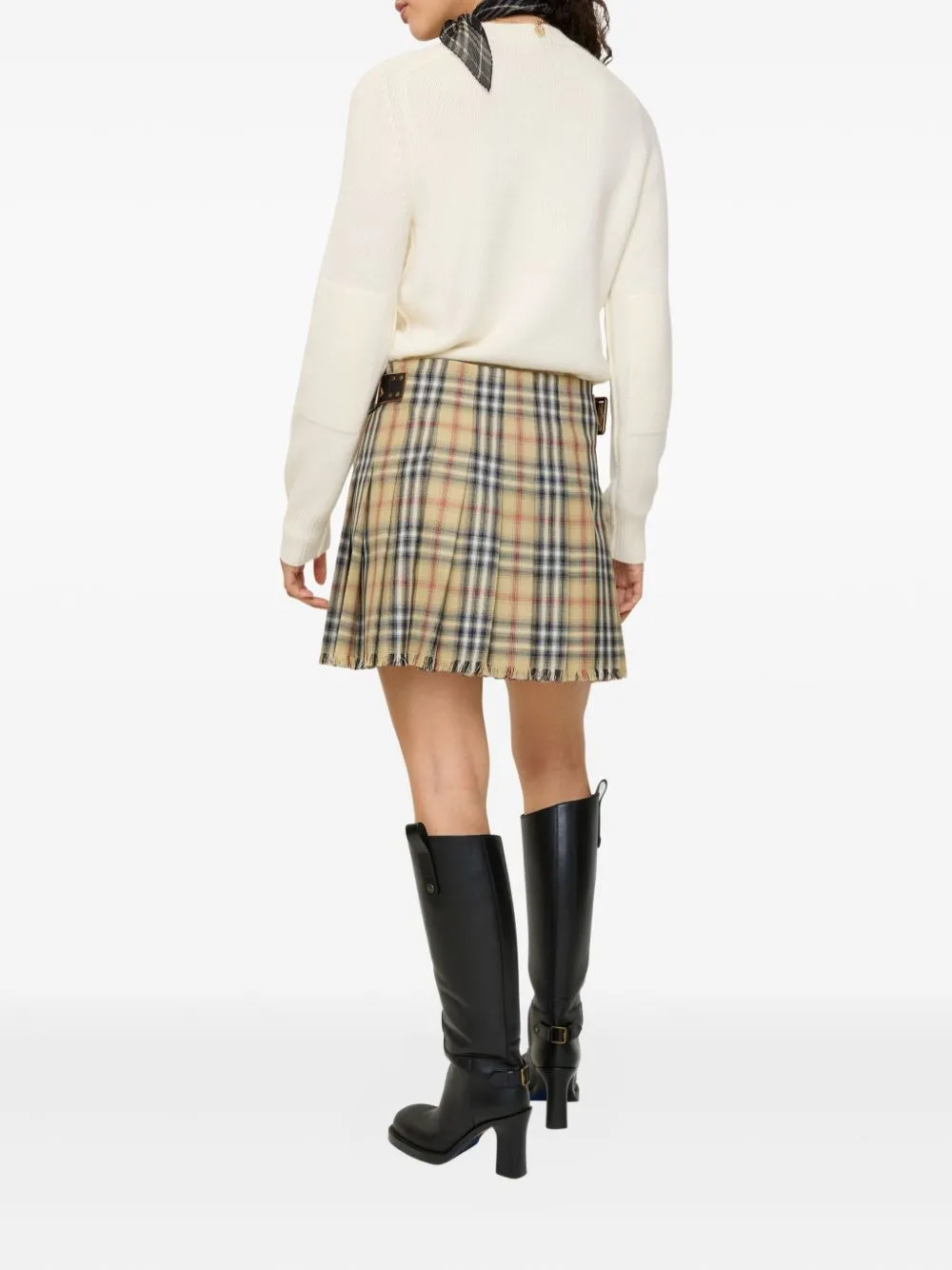 Wool Mini Skirt sold by Wanan Luxury product image thumbnail 3