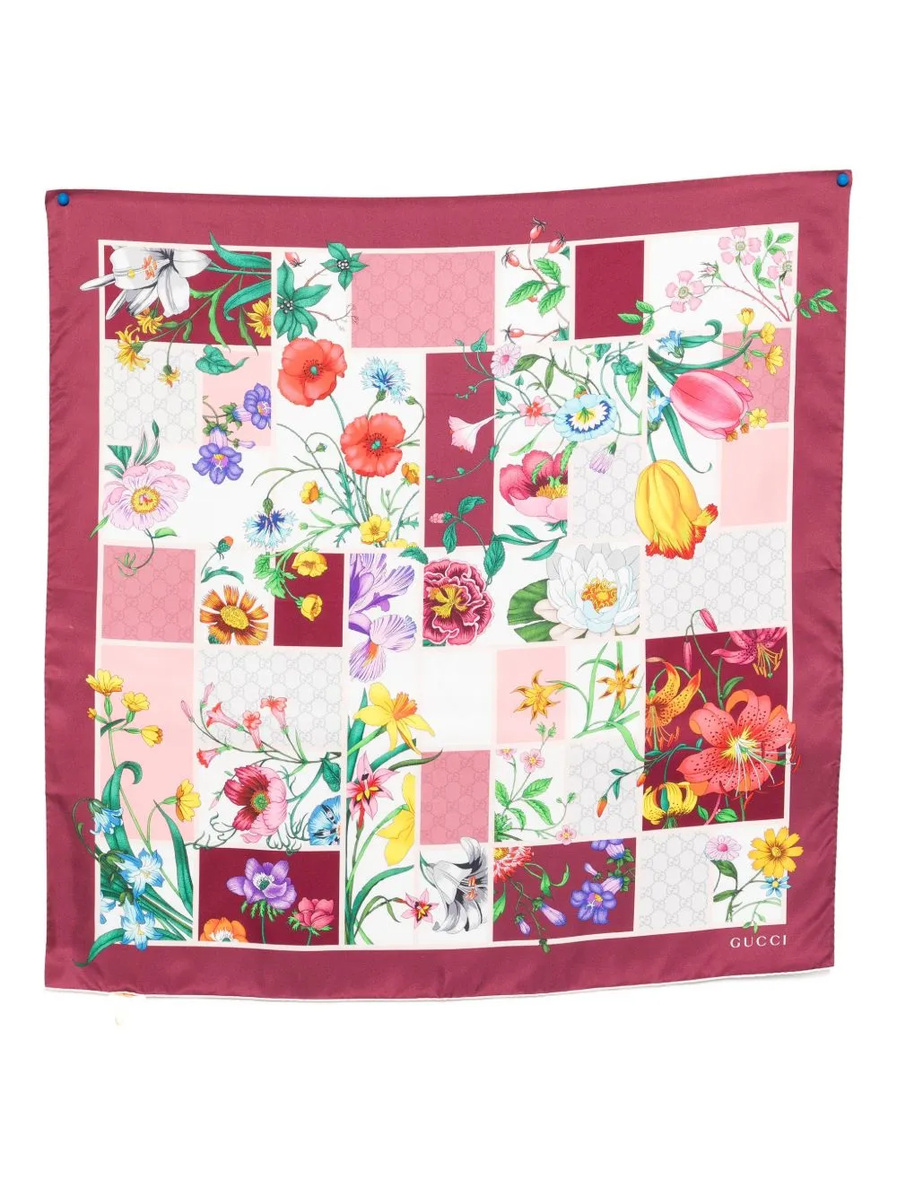 Printed Silk Foulard sold by Wanan Luxury