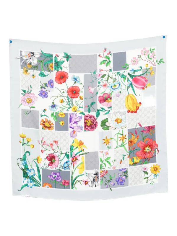 Printed Silk Foulard sold by Wanan Luxury