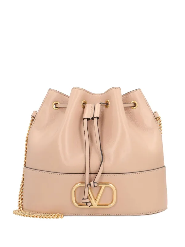 Vlogo Signature Leather Mini Bag sold by Wanan Luxury