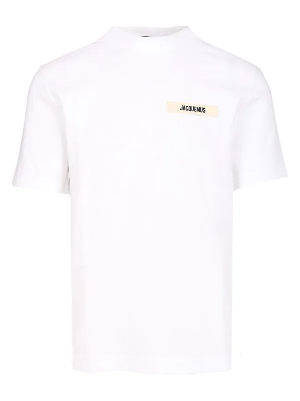 Cotton T-Shirt White made by Jacquemus