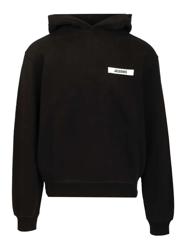 Cotton Sweatshirt Sweatshirts Black sold by Wanan Luxury