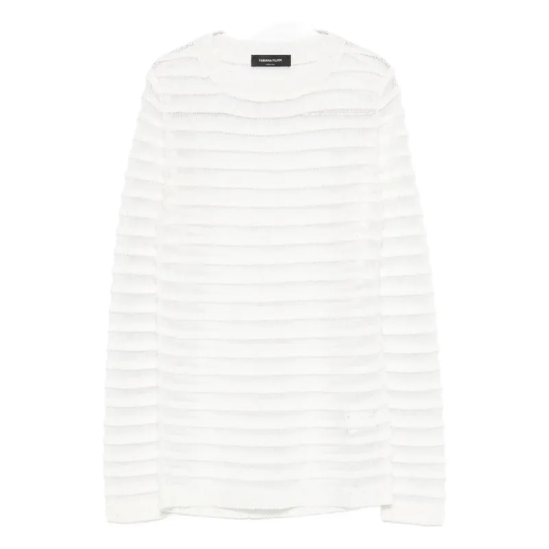 Sweaters White made by Fabiana Filippi